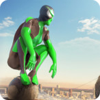 Rope Frog Ninja Hero - Strange Gangster Vegas