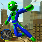 Frog-Spider StickMan Rope Hero Gangster Vegas